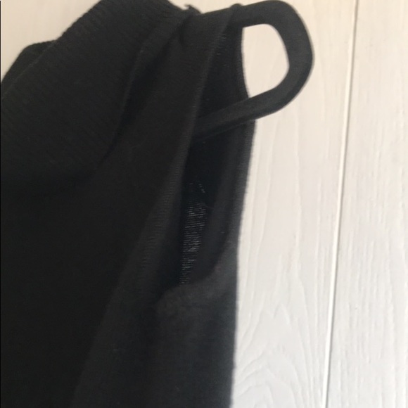 Cowl neck open shoulder tunic sweater - Picture 2 of 2